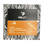 Psilly - Dark Chocolate Bar - Ginger & Turmeric | Schedule35 Canada