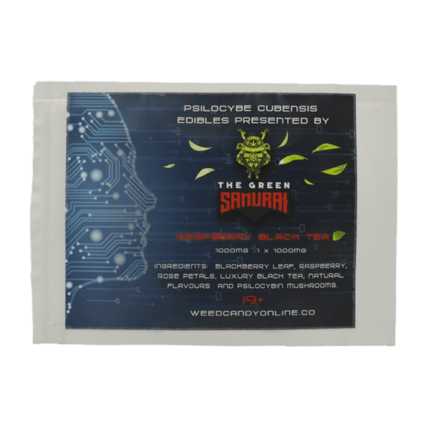 The Green Samurai - Raspberry Black Tea - 1000mg | Schedule35 Canada