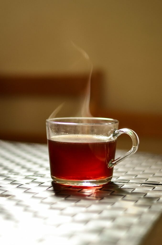 mushroom tea at Schedule35 Canada