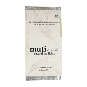 Muti - Milk Chocolate Cardamom Coffee bar – 3000mg | Schedule35 Canada