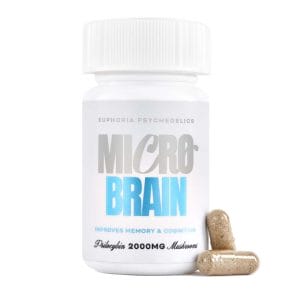 Euphoria Psychedelics – Micro Brain Capsules - (100mg X 20 Capsules) | Schedule35 Canada