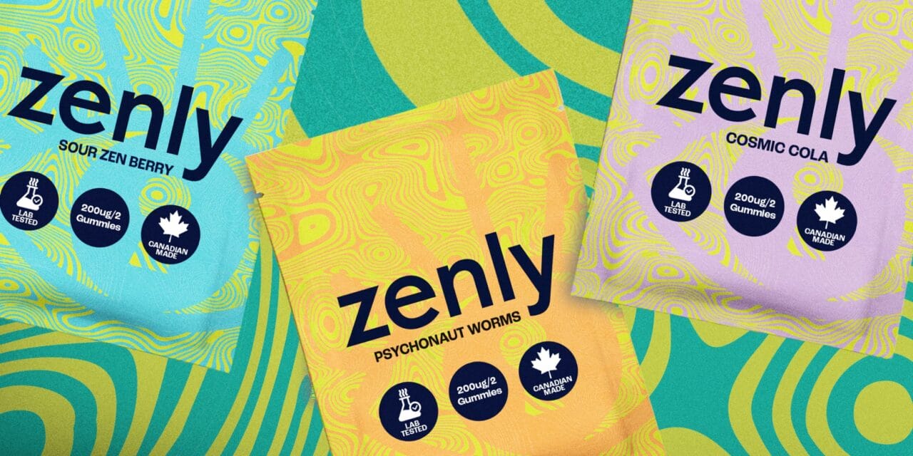 Zenly - LSD Gel Tabs - 600ug (100ug per tab) | Schedule35 Canada